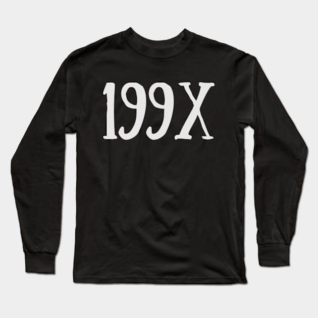 199X Long Sleeve T-Shirt by Celestial Mystery